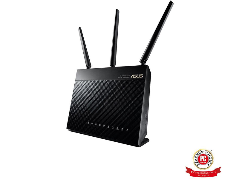 ASUS AC1900 Wi-Fi Dual-band 3x3 Gigabit Wireless Router with AiProtection