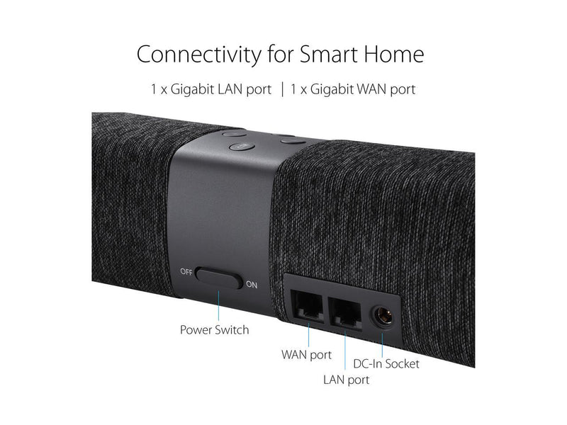ASUS Lyra Voice Wireless AC2200 Tri-Band Mesh Wi-Fi Router and Bluetooth