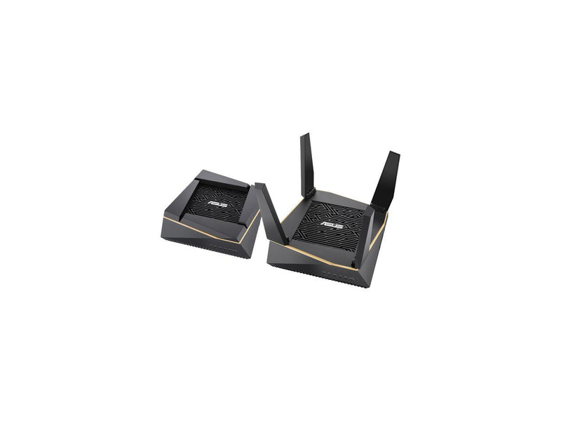 ASUS AX6100 WiFi 6 Gaming Mesh Router (RT-AX92U 2 Pack) - Tri-Band Gigabit