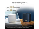 ASUS ZenWiFi AX6600 Tri-Band Mesh WiFi 6 System (XT8 2PK) - Whole Home