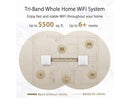 ASUS ZenWiFi AX6600 Tri-Band Mesh WiFi 6 System (XT8 2PK) - Whole Home