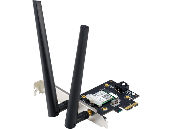 ASUS PCE-AX3000 WiFi 6 (802.11ax) Adapter with 2 External Antennas. Supporting