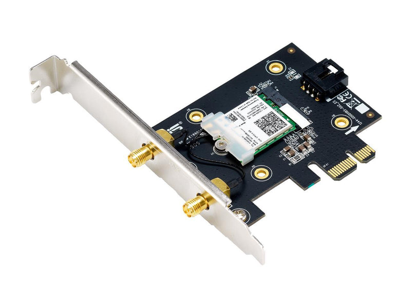 ASUS PCE-AX3000 WiFi 6 (802.11ax) Adapter with 2 External Antennas. Supporting