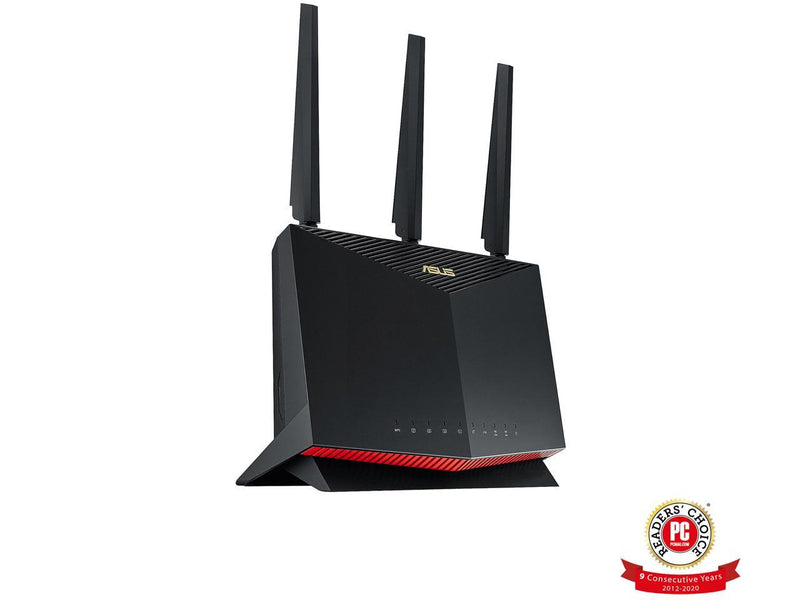 ASUS AX5700 WiFi 6 Gaming Router (RT-AX86U) - Dual Band Gigabit Wireless