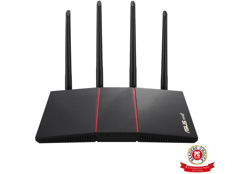 ASUS AX1800 WiFi 6 Router (RT-AX55) - Dual Band Gigabit Wireless Router