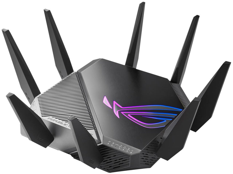 ASUS WiFi 6E Gaming Router (ROG Rapture GT-AXE11000) - Tri-Band 10 Gigabit
