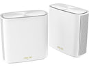 ASUS ZenWiFi Whole-Home Dual-Band Mesh WiFi 6 System XD6 White - 2 Pack