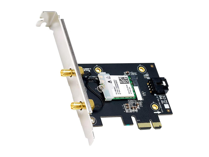 ASUS AX1800 PCIe WiFi Adapter (PCE-AX1800) - WiFi 6, Bluetooth 5.2, Ultra-Low