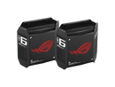 ASUS ROG Rapture GT6 (2PK) Tri-Band WiFi 6 Gaming Mesh WiFi System, covers up to