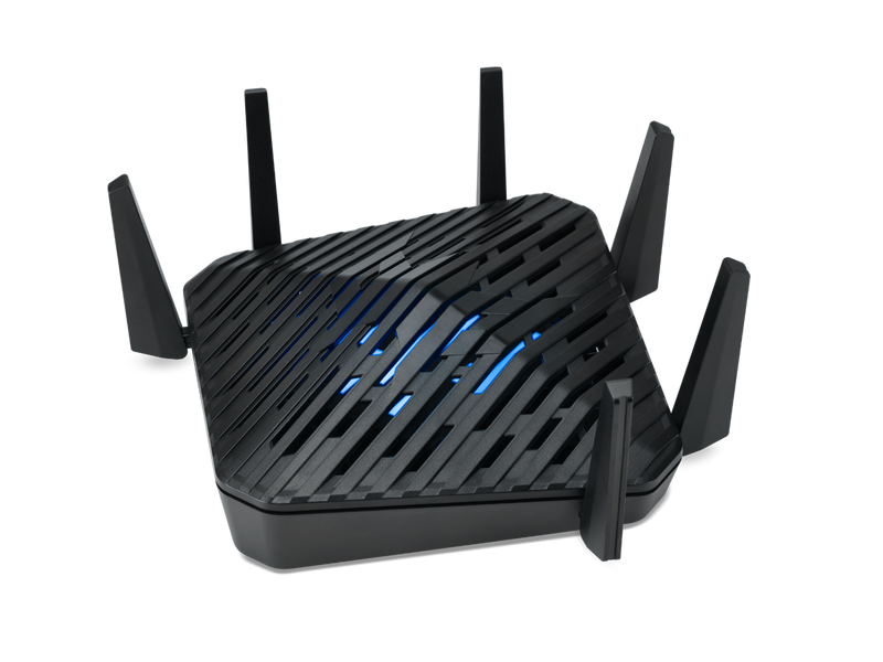 Acer Predator Connect W6 Wi-Fi 6E Gaming Router | Hybrid QoS Compatible with