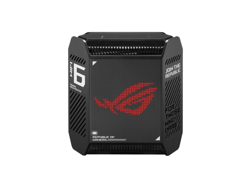 ASUS ROG Rapture GT6 (1PK) Tri-Band WiFi 6 Gaming Mesh WiFi System, covers up to