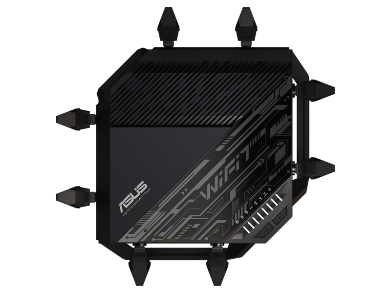 ASUS RT-BE96U BE19000 802.11BE Tri-Band Performance WiFi 7 Extendable Router