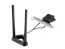 ASUS PCE-BE92BT WiFi 7 PCI-E Adapter with 2 external antennas. Supporting 6GHz