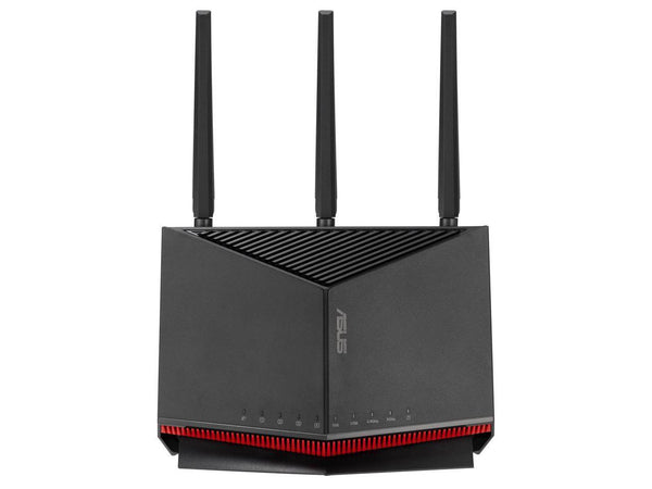 ASUS RT-BE86U BE6800 Dual-Band WiFi 7 Router, Supports 4096-QAM, MLO, AI WAN
