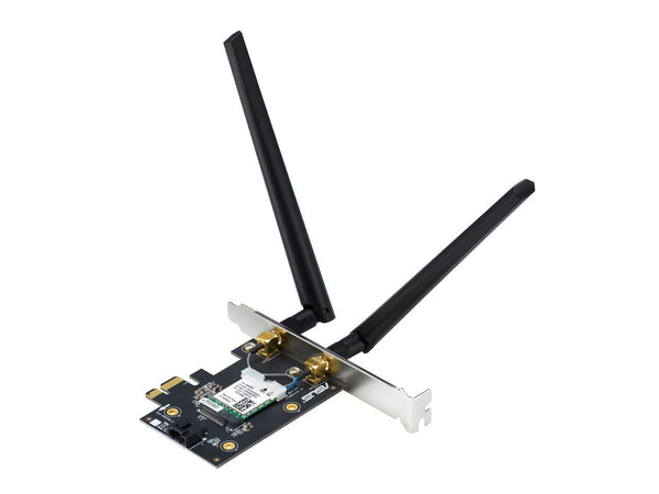 ASUS BE6500 Tri Band PCI-E WiFi 7 (802.11be). Bluetooth 5.4, WPA3 Network