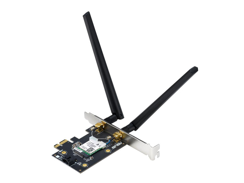 ASUS BE6500 Tri Band PCI-E WiFi 7 (802.11be). Bluetooth 5.4, WPA3 Network