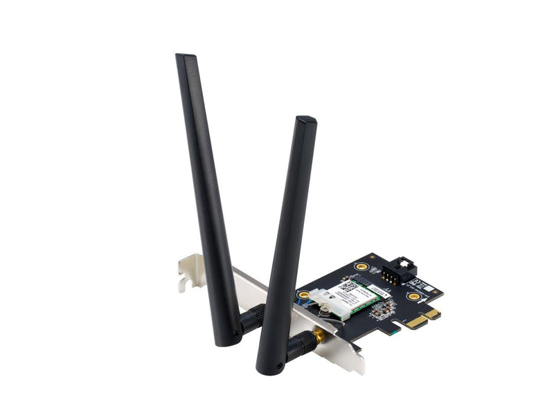 ASUS BE6500 Tri Band PCI-E WiFi 7 (802.11be). Bluetooth 5.4, WPA3 Network