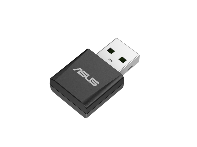 ASUS Tri-band BE6500 WiFi 7 Nano USB Adapter, 6GHz band, support 4096-QAM, Plug
