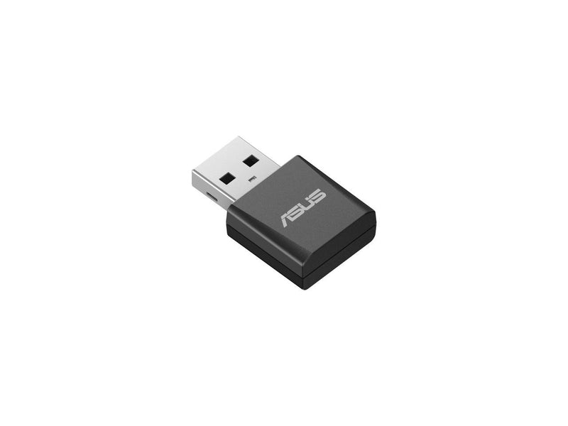 ASUS Tri-band BE6500 WiFi 7 Nano USB Adapter, 6GHz band, support 4096-QAM, Plug