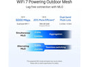 ASUS ZenWiFi BD5Outdoor Dual-band WiFi 7 Mesh, 3600 Mbps, 2450 sq.ft. (1pk),