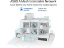 ASUS ZenWiFi BD5Outdoor Dual-band WiFi 7 Mesh, 3600 Mbps, 2450 sq.ft. (1pk),