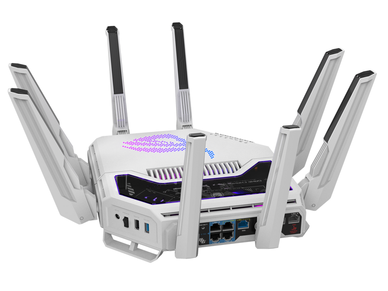 ASUS ROG Rapture GT-BE19000AI Tri-band Gaming Router, WiFi 7, 802.11be, up to