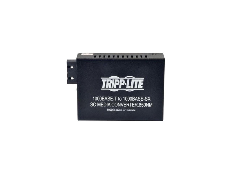 Tripp Lite SC Multimode Media Converter, 10/100/1000, 550M, 850nm