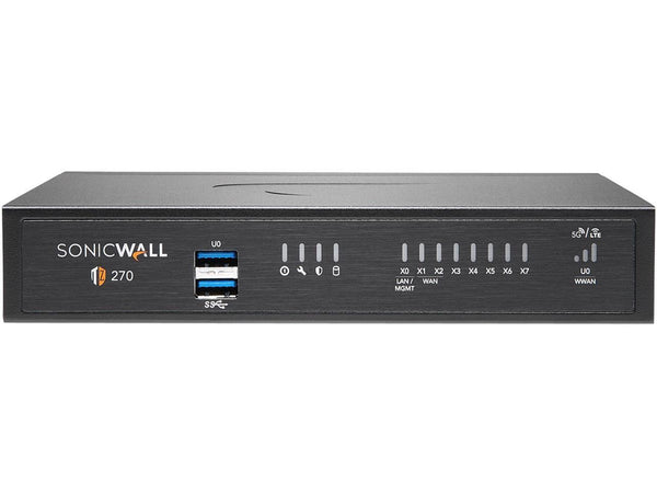 SonicWall TZ270 Firewall (Gen 7) w/ 3 years Essential Protection Security Suite