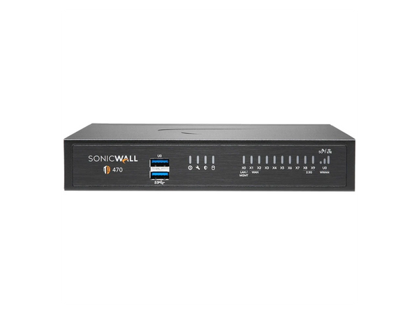 SonicWall TZ470 Network Security/Firewall Appliance - 8 Port - 10/100/1000Base-T