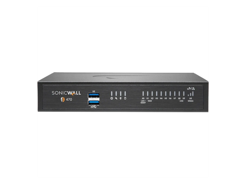 SonicWall TZ470 Network Security/Firewall Appliance - 8 Port - 10/100/1000Base-T