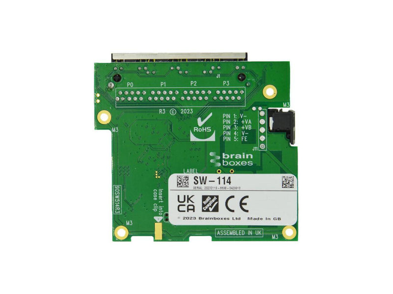 Embedded 4 Port Gigabit Ethernet Switch Ind temp range -40F to +176F