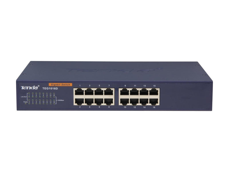 Tenda TEG1016D Unmanaged 16-port Gigabit Ethernet Switch