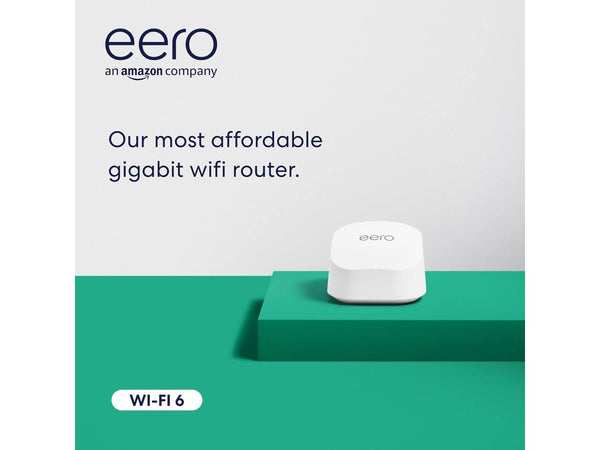 Certified Refurbished  Eero 6+ mesh Wi-Fi router