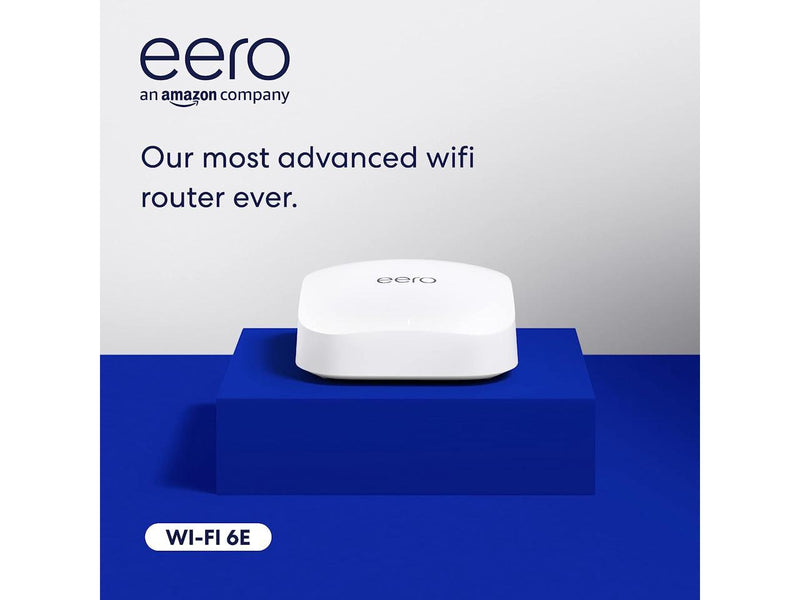 Certified Refurbished Amazon eero Pro 6E mesh Wi-Fi router | Fast and reliable