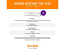 Aruba Instant On 1430 5-Port Gb Unmanaged Switch | 5X 1G Ports | Fanless | US