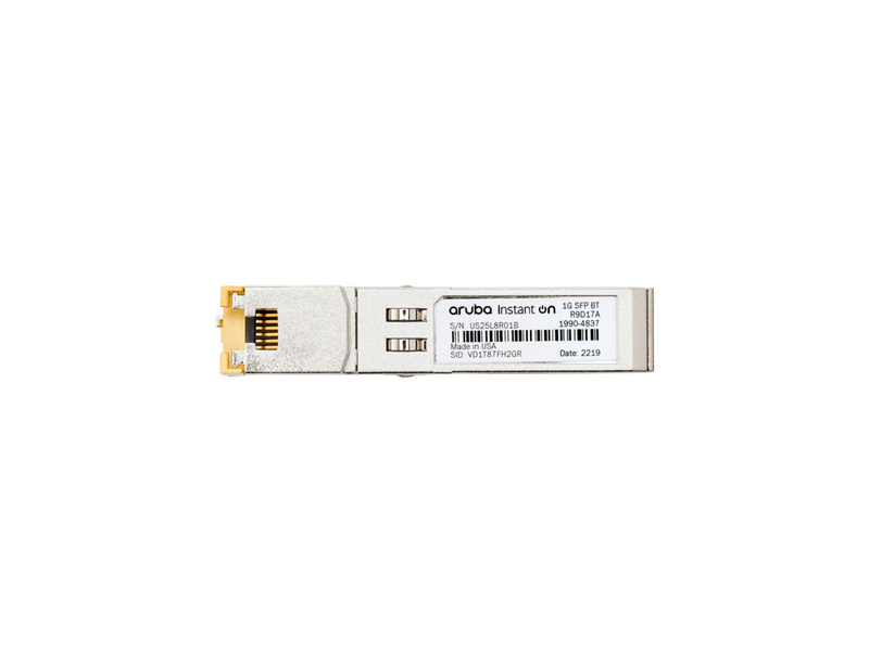 Aruba Instant On 1G SFP RJ45 T 100m Cat5e Transceiver