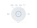 Ubiquiti U7 Pro XG, Ceiling-mounted 6-stream WiFi 7 Access Point (U7-Pro-XG)