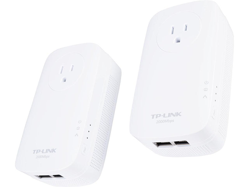 TP-Link Powerline Adapter AV2000 Mbps - Gigabit Port, Ethernet Over Power,