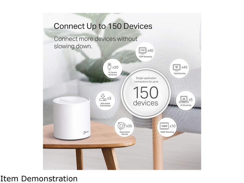 TP-Link Deco WiFi 6 Mesh WiFi System(Deco X20) - Covers up to 4000 Sq.Ft.