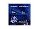 GL.iNet GL-MT6000 Flint 2 Wi-Fi 6 Gaming Router Dual 2.5G Ports | 8-stream