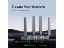 GL.iNet GL-MT6000 Flint 2 Wi-Fi 6 Gaming Router Dual 2.5G Ports | 8-stream