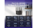 GL.iNet GL-BE9300 Flint 3 Tri-Band Wi-Fi 7 Router 5 x 2.5G VPN Router | Tri-Band