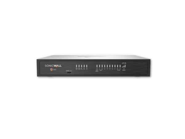 SonicWall TZ 380 Firewall (Gen 8) w/ Total Secure (1-Year Advanced Protection