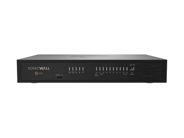 SonicWall TZ 480 Firewall (Gen 8) w/ Secure Upgrade Plus (3-Year Advanced