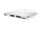 CISCO CBS350-24FP-4X-NA Managed Switch