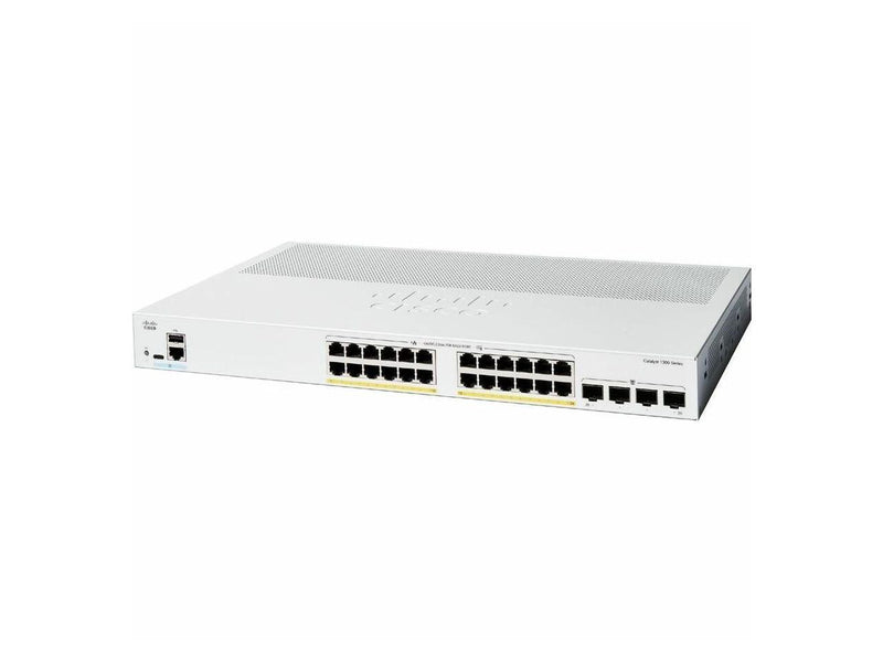 Cisco Catalyst C1300-24P-4G Ethernet Switch, 24 Ports, Manageable, Gigabit