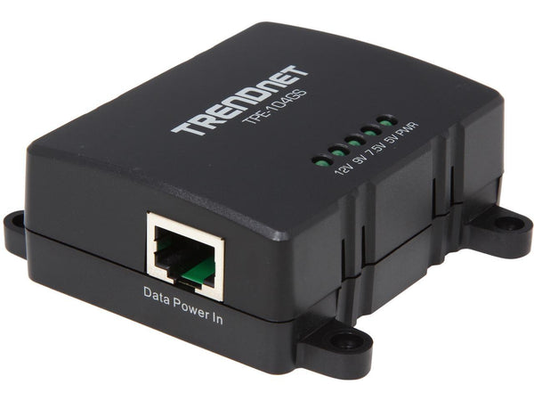 TRENDnet Gigabit PoE Splitter, 1 x Gigabit PoE Input Port, 1 x Gigabit Output