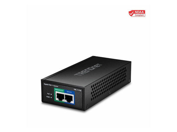 TRENDnet Gigabit Ultra PoE+ Injector, TPE-117GI