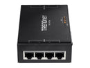 TRENDnet 65W 4-Port Gigabit PoE+ Injector, TPE-147GI, 4 x Gigabit Ports(Data