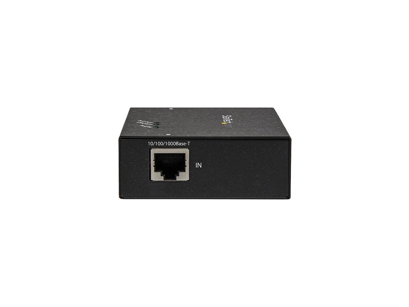 StarTech.com POEEXT1GAT 1-Port Gigabit PoE+ Extender - 802.3at and 802.3af -